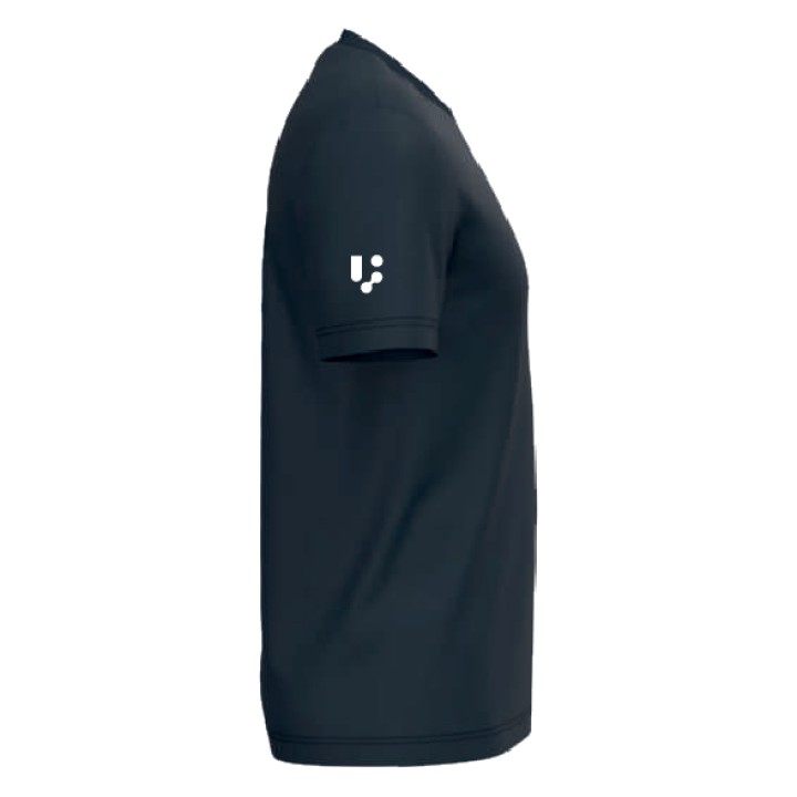 T-shirt uomo blu navy, vista laterale