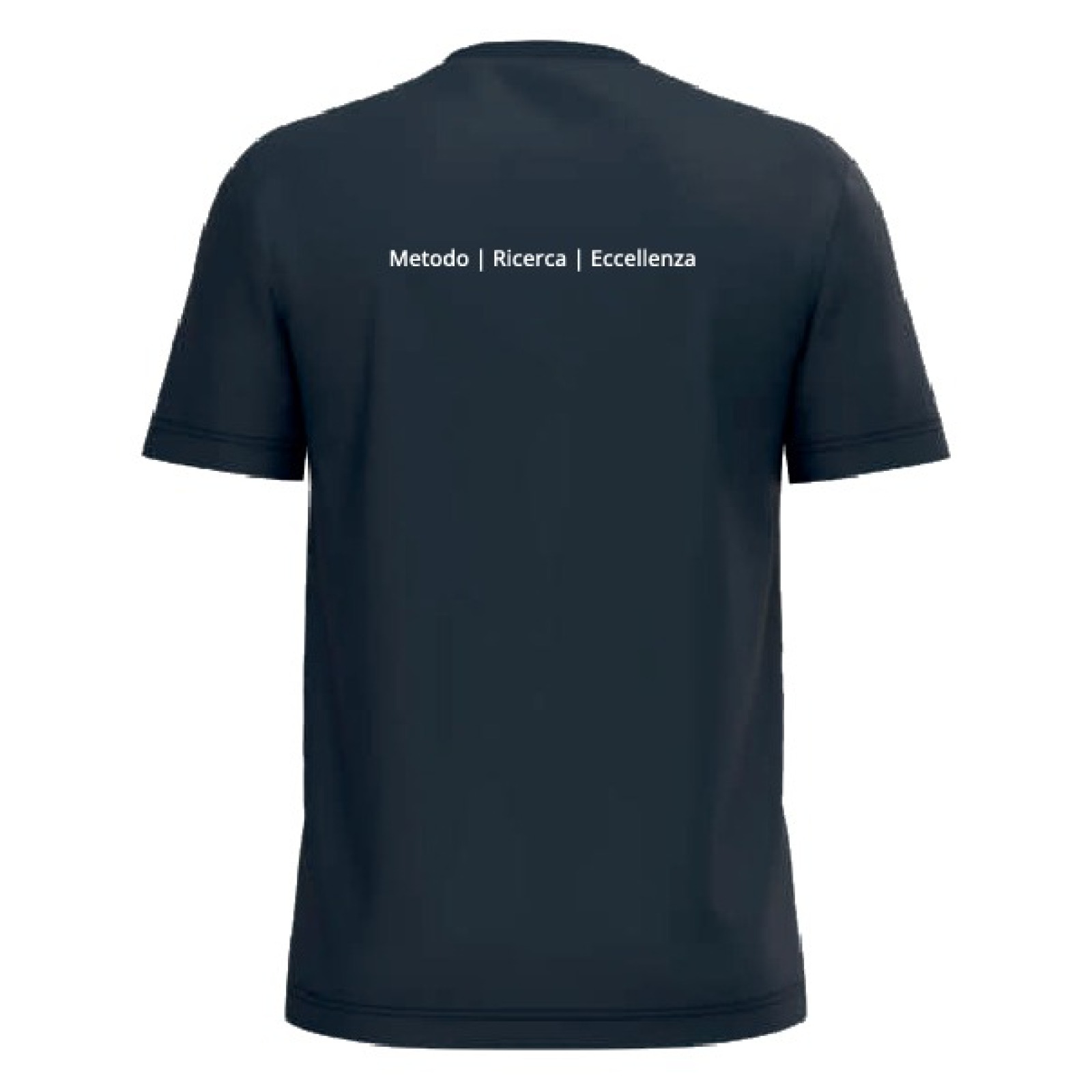 T-shirt uomo blu navy, vista posteriore